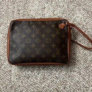 Louis Vuitton Monogram Saxophone Clutch 23 Bag